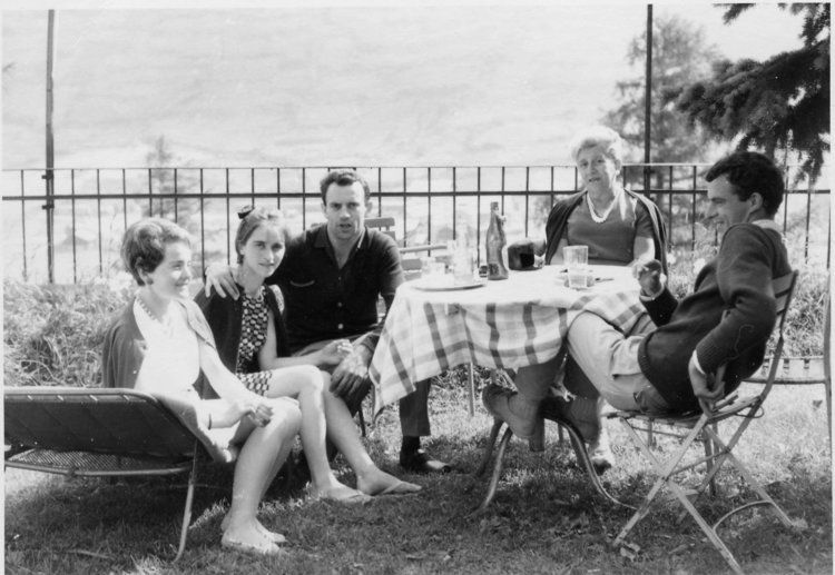 Mes parents à Zermatt en 1966