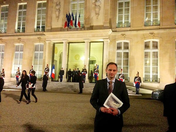 Une visite à l'Élysée